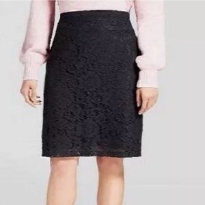 WHO WHAT WEAR black pencil skirt